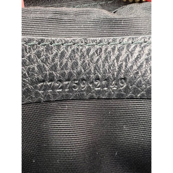 Gucci GG Marmont Super Mini lack Calfskin Crossbody Bag - Picture 7 of 9